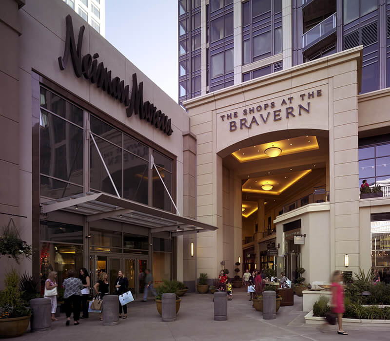 Another entrance to Neiman Marcus at the Shops at The Bravern, Bellevue, WA